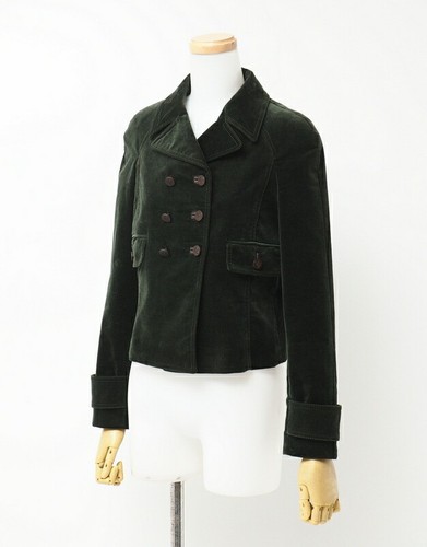 Giacca Gucci Taglia 36 Doppiopetto Velluto Made in Italy Marca Abbigliamento s...