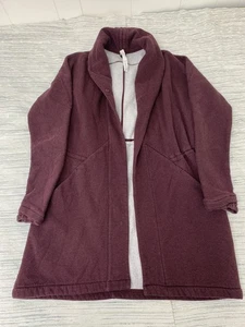 Lululemon &go Take You There Wrap Open Front Jacket Women's size 12 - Picture 1 of 15