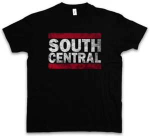 SOUTH CENTRAL T-SHIRT Fun Shirt LA Los Angeles USA Stati Uniti Ghetto Hip Hop - Foto 1 di 1