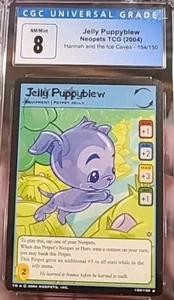 NEOPETS JELLY PUPPYBLEW SECRET GRADED CCG 8 HANNAH & THE ICE CAVES 154/150 - Bild 1 von 3