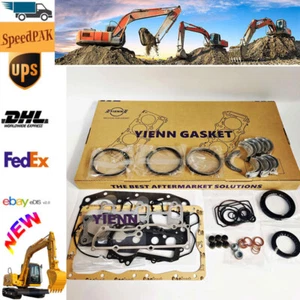 3AA1 Overhaul Re-ring Kit For ISUZU Engine Iseki TS2810 TS2810F Tractor Parts - Picture 1 of 4