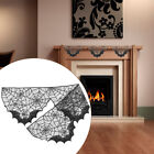  Bat Stove Cloth Halloween Lace Table Runner Spider Web Black Tablecloths
