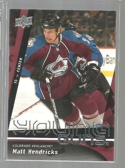 2009-10 Upper Deck #247 Matt Hendricks Young Guns RC (ref40941) - Image 1 of 1