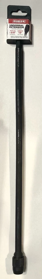 Freud-Diablo 3/8" x 18" SNAP Lock, Universal Extension, One Size, DHS375XT18 - Изображение 1 из 1