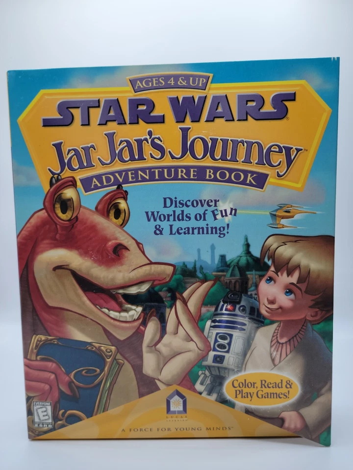 Sealed Star Wars Jar Jar's Journey Adventure Book (PC, Windows 95/98 & Mac) - Image 1 of 3