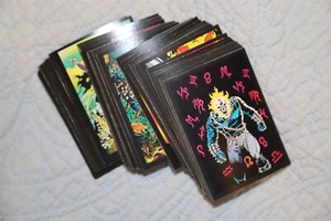 Ghost Rider 2 card set. Comic Images 1992. 80 cards and 10 card glow set. Marvel - Picture 1 of 2