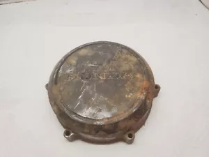 Vintage Metal Honda Motorcycle Clutch Cover 6-1/2" Diameter - Foto 1 di 8