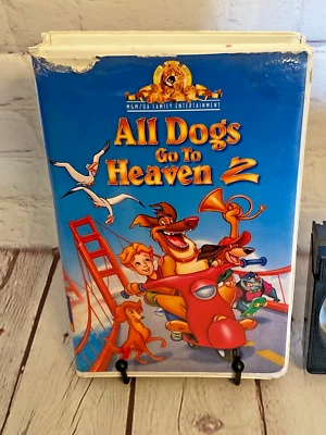 All Dogs Go To Heaven 2 VHS by MGM/UA Family Entertainment 1996 rated G 1hr 22mi - Image 1 of 4