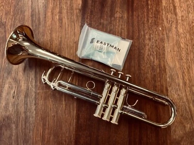 Nueva Trompeta Eastman - ETR 524 con Campana de Latón DORADA - LACADA EN ORO - SE ENVÍA GRATIS Foto 1 de 4