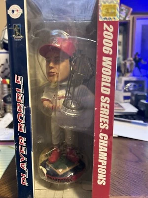 Serie Mundial 2006 Lim. Editar. FOCO Cardinals Jim Edmonds Bobblehead #/5000 RARO Foto 1 de 2