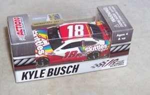 1:64 ACTION 2020 #18 SKITTLES DIPS JGR TOYOTA CAMRY KYLE BUSCH NIB - Picture 1 of 3