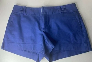 Banana republic Womens Blue Chino Shorts size 6 - Picture 1 of 5