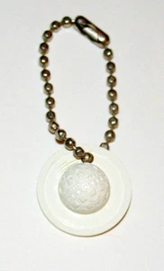 Rare Vtg Telstar communications Satellite Space Promo Keychain 1962 NOS New - Picture 1 of 4