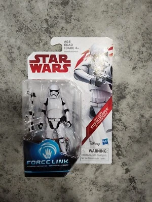 Disney Star Wars Force Link 2017 Stormtrooper (primer pedido) 3,75" Hasbro B16 Foto 1 de 2