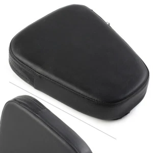 Universal Motor Sissy Bar Backrest Cushion Pad For Harley Chopper Cruiser - Picture 1 of 12