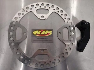 Honda CR125 CR 125 1989 89 HRC Style Oversized Front Brake Disc kit 260mm NEW - Picture 1 of 2