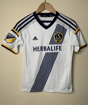 Camiseta de fútbol Adidas LA Galaxy MLS juvenil grande 2015-2016 Foto 1 de 4