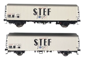 LS MODELS EXCLUSIVE SET 30 224 - SET 2 VAGONI FRIGO STEF, SNCF, EP IV - Bild 1 von 3