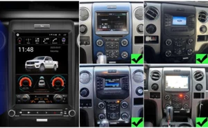 12.1" Tesla style 2013-2015 For Ford F150 Apple CarPlay GPS Car Radio Stereo SWC - Picture 1 of 12