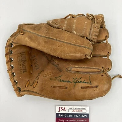 Harmon Killebrew Signed 1950's Wilson Game Model Baseball Glove JSA COA - Image 1 of 4