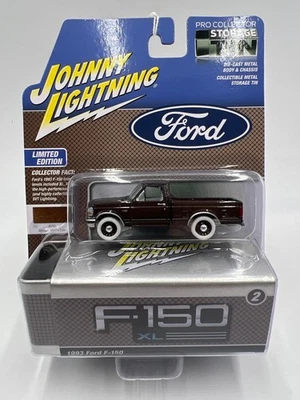 2025 Johnny Lightning Pro Collector Storage Tin #2 White Lightning CHASE 1993 Fo - Image 1 of 4
