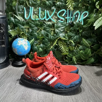 adidas Ultraboost 1.0 Advanced x Marvel Spider-Man 2 Youth Size 4.5 / 6 W IF0341 - Image 1 of 4
