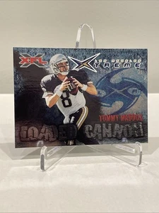 2001 Topps XFL Tommy Maddox Loaded Cannon #1 Insert Card - Picture 1 of 10