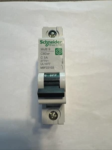 Disyuntor miniatura Schneider Electronic M9F22103 Multi 9 C60SP 1P 3A 277v - Imagen 1 de 5