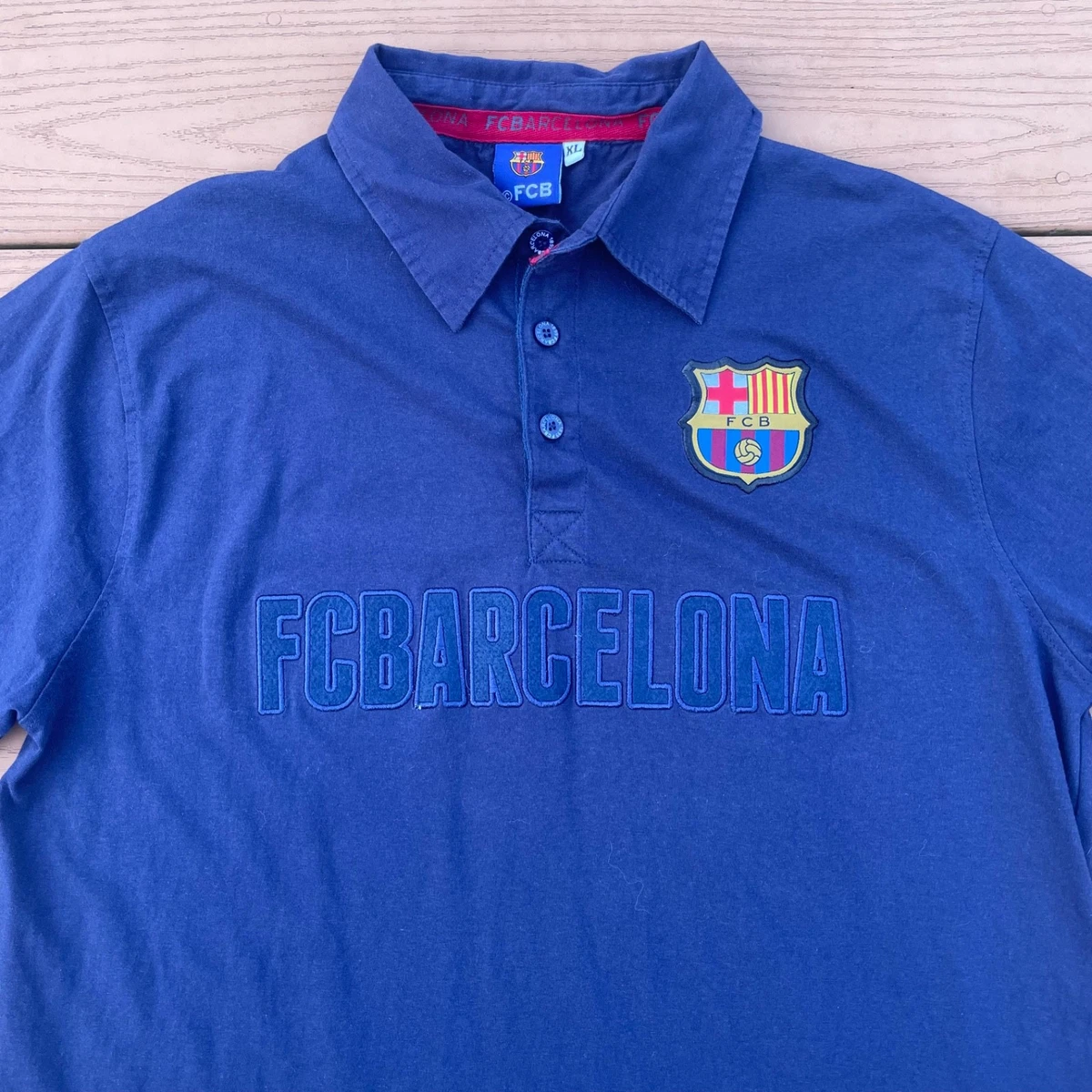 Preços baixos em Fc Barcelona Azul Tamanho Extra Grande fã de