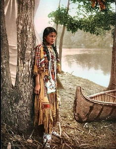 Minnehaha Native American Indian 10x8 Wall Art Photo Picture Print  - Picture 1 of 6