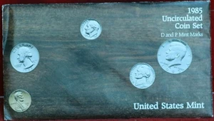 Uncirculated 1985 U.S. Mint Set P & D Mint - Picture 1 of 1