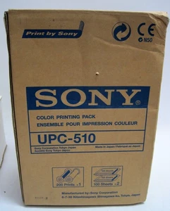 Sony UPC-510 Color Printing Pack W/100 Sheets & 2 Ribbons - Picture 1 of 2