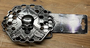 New Official Halo Black Metal Belt Buckle MICROSOFT 2011 With Tag 2011 - Picture 1 of 4
