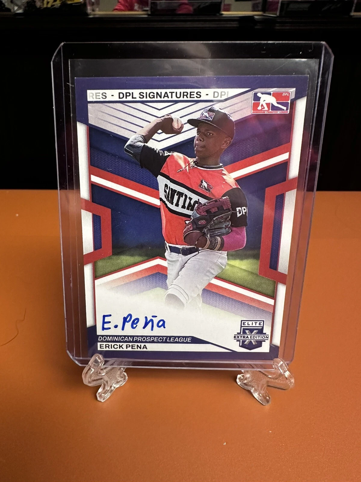 ⚾️2023 Panini Elite Extra Edition Erick Pena DPL Signatures RC⚾️