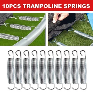 10Pcs Trampoline Steel Springs 140mm Replacement Repair Toy Spring Accessories - Picture 1 of 9