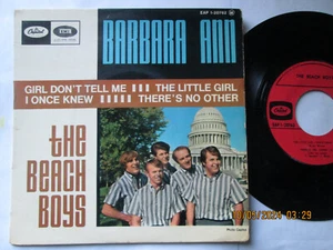 FRENCH EP 45t /(7") ORIGINAL 60s/ THE BEACH BOYS - Foto 1 di 2
