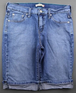 Vintage Women's 2007 Levi's 515 Mid Rise Bermuda Shorts Stretch Size 6 (30x10) - Picture 1 of 8