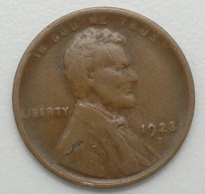 1923-S Lincoln head wheat cent a great album filler San Francisco mint - Picture 1 of 2