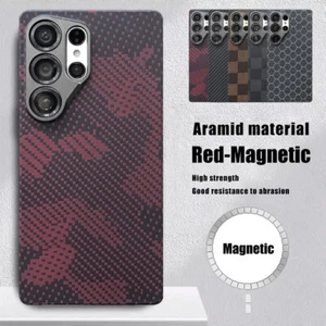 Funda delgada ultra fibra de carbono para Samsung Galaxy S24 S25 - Imagen 1 de 34