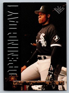 1995 Leaf 1 Frank Thomas Chicago White Sox      Opening Day