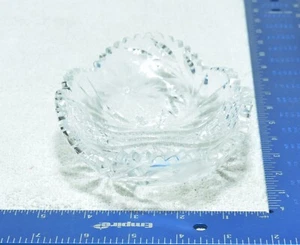 Antique ABP American Brilliant Deep Cut Glass Sawtooth Hobstar Candy Dish - Picture 1 of 5