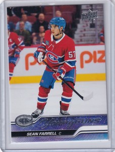 2023-24 Upper Deck Series 1 Young Guns #234 Sean Farrell - Montreal Canadiens