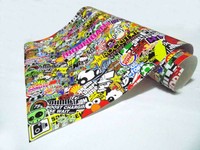 Bomb ORIGINAL Sticker JDM 150x50cm ~ 60" x 20" Car Motorbike Decal Vinyl