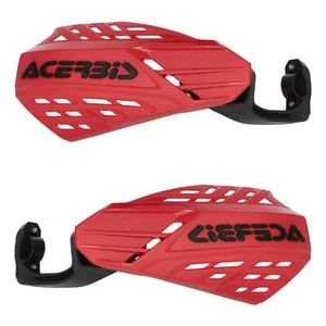 ACERBIS Linear SHERCO 50 SE-R FACTORY 2018-2025 Red/Black Ventilated Handguards - Picture 1 of 7