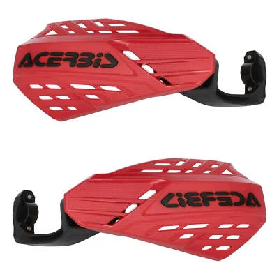 Paramani ventilati ACERBIS rossi/neri Linear per KTM 250 SX F 4T 2000-2025 Foto 1 de 4