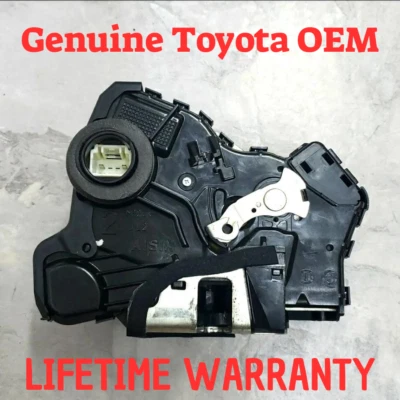 2007 to 2018 Lexus ES350 door lock latch actuator LEFT FRONT - LIFETIME WARRANTY - Image 1 of 4