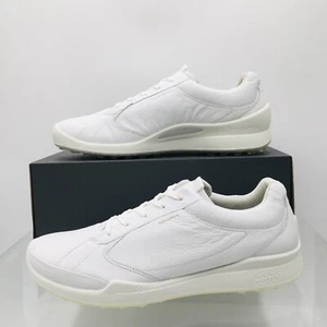 ECCO GOLF BIOM HYBRID MEN’S SHOES, WHITE, SIZE 12 - 12.5 D - Picture 1 of 20