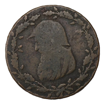 1788 Wales Anglesey Mines Company Druid Halfpenny Conder Token - Image 1 of 2
