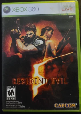 Resident Evil 5 (Microsoft Xbox 360, 2009) Complete, Tested - Image 1 of 4