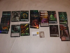 26 Magic The Gathering Commander Official Beast (3/3 & 4/4) Token Cards Cool! - Picture 1 of 1